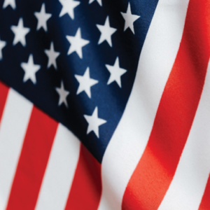 American Flag for Memorial Day, May 25